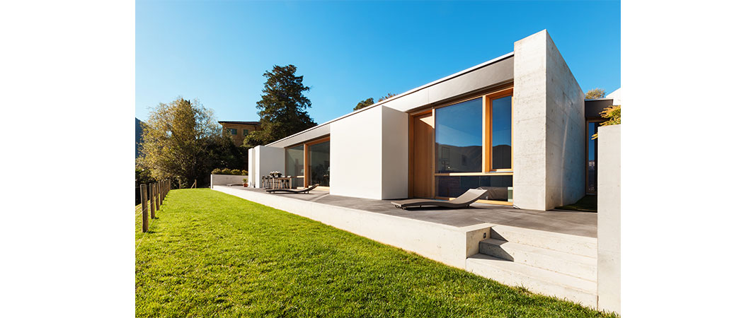 Bild von Bungalow mit Flachdach