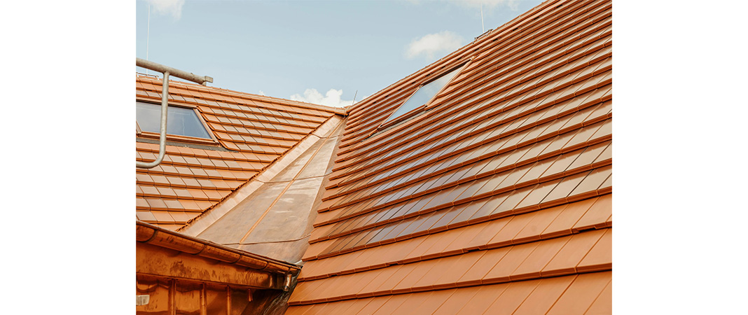 Bild von Indachsolarzellen