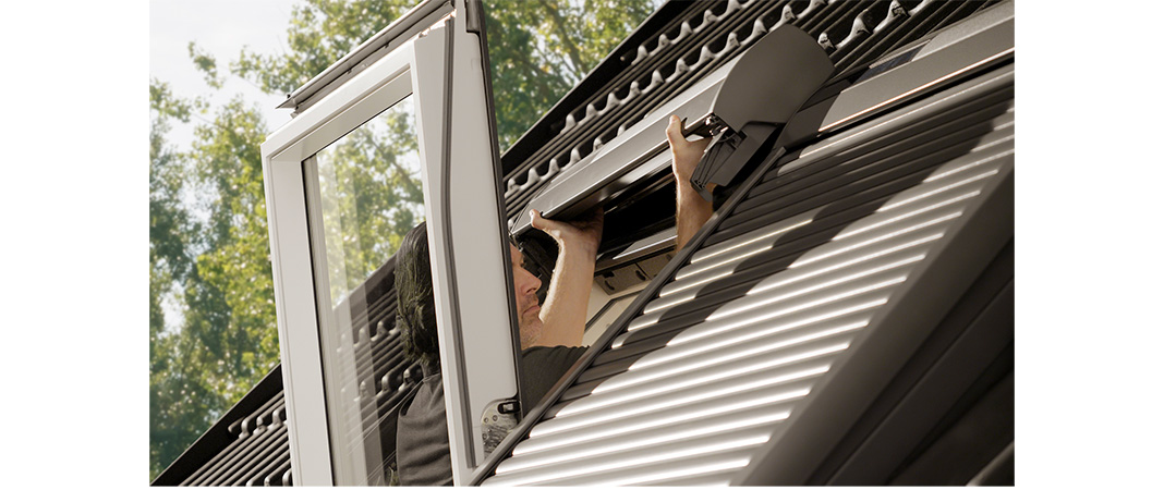 Bild von Einbau eines Velux Dachfensters