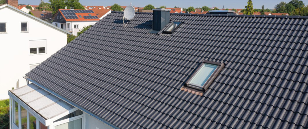 Bild von Dach mit Dachstein Heidelberg von Creaton