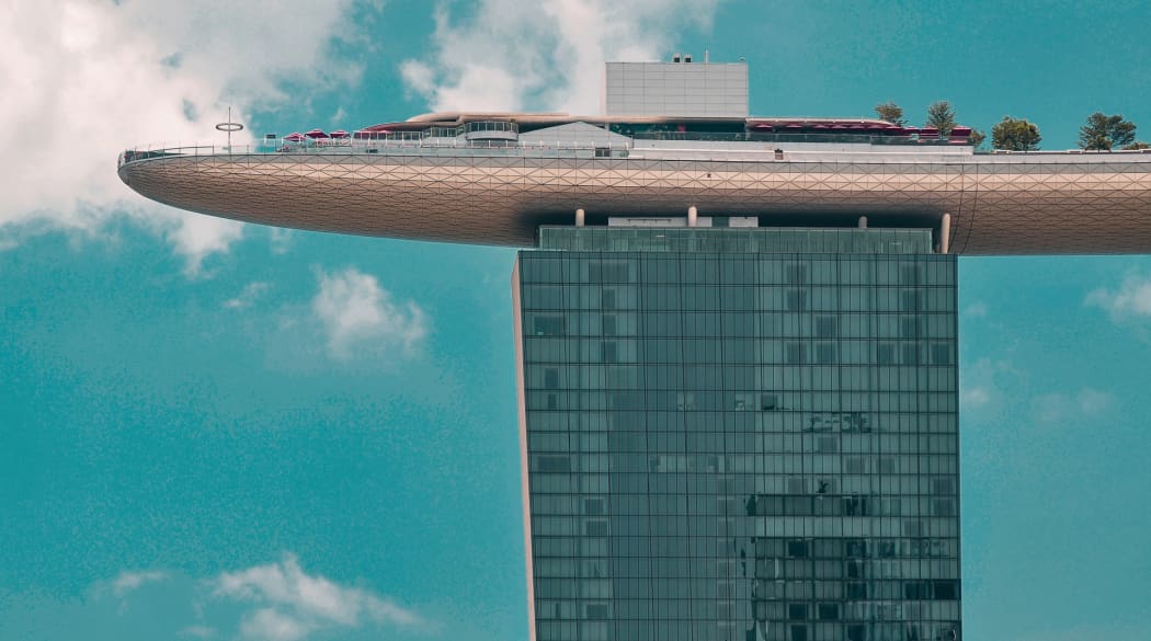 Das besondere Dach des Marina Bay Sands